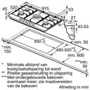 BOSCH Gaskookplaat PCR9A5C90N