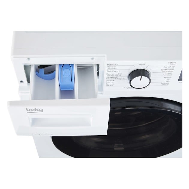 BEKO Wasmachine 10kg  1400 toeren WTV10725XCW1