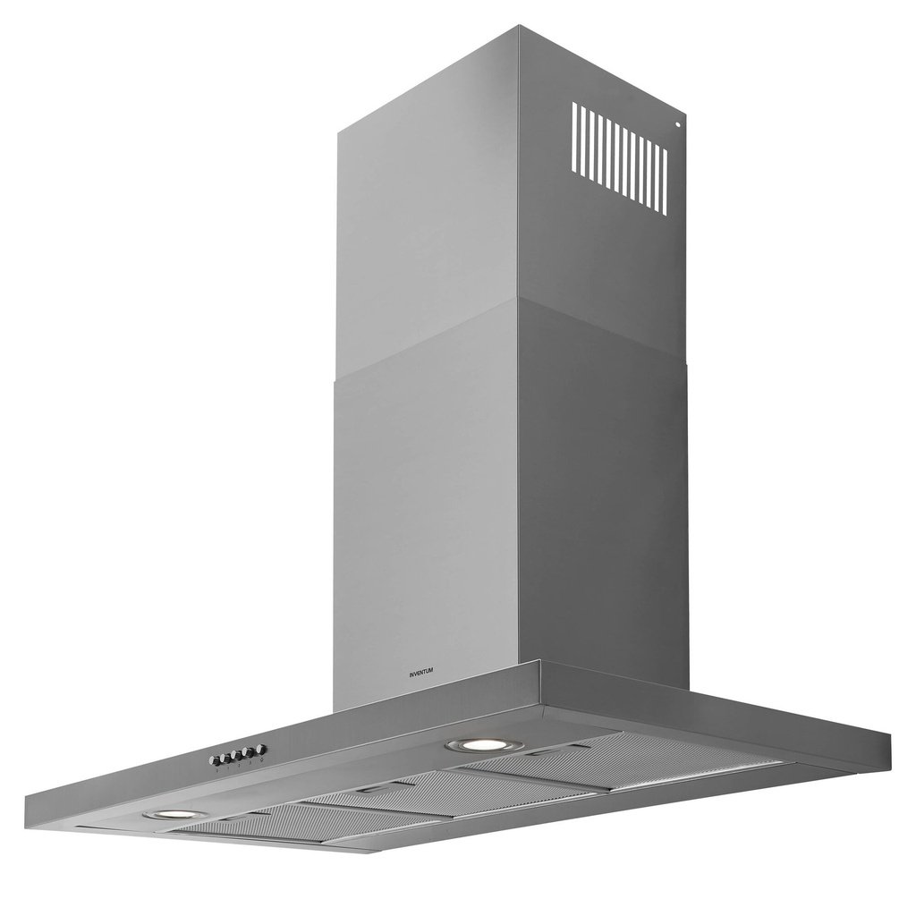INVENTUM 90cm Wandschouw afzuigkap AKB9005RVS