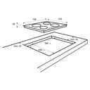 INVENTUM  Inbouw inductiekookplaat 70cm IKI7028