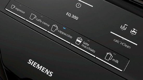Siemens espresso volautomaat, EQ.300, Zwart TI35A209RW