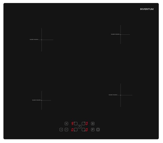 INVENTUM Inductie Kookplaat IKI6030
