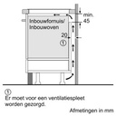 BOSCH PVS775FB5E Serie | 6, Inductiekookplaat, 70 cm, Zwart, surface mount with frame