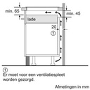 BOSCH PVS775FB5E Serie | 6, Inductiekookplaat, 70 cm, Zwart, surface mount with frame