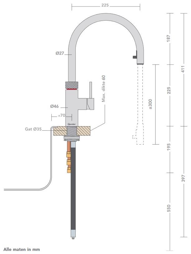 Quooker	22+XRVS CUBE