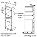 BOSCH Inbouw magnetron met hetelucht CMA583MS0