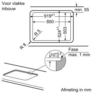 SIEMENS Gaskookplaat EP9A6SC90N