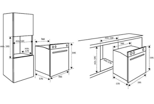 INVENTUM Oven IOC6070GK