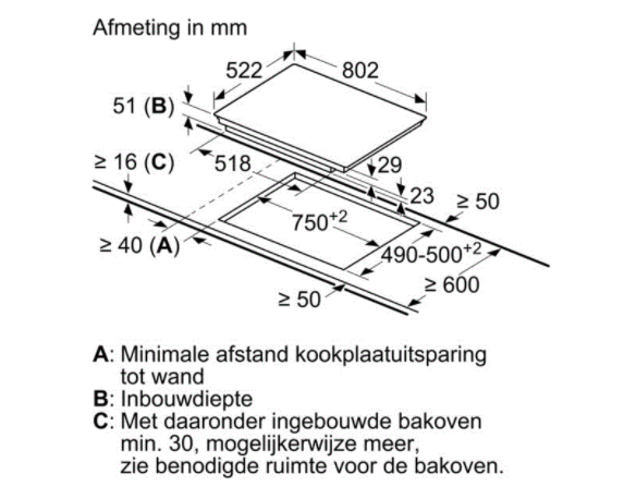 BOSCH Inductiekookplaat PIV851FC5E