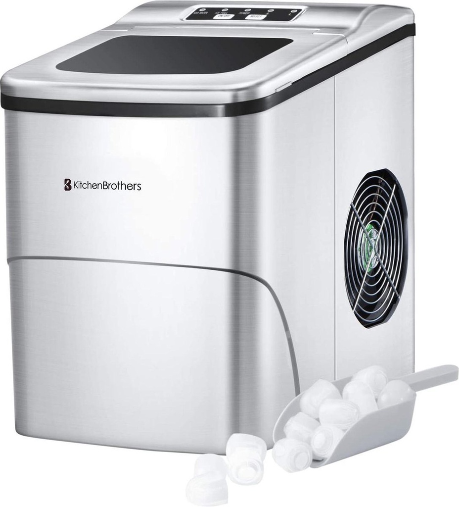 KitchenBrothers Máquina de cubitos de hielo KB692