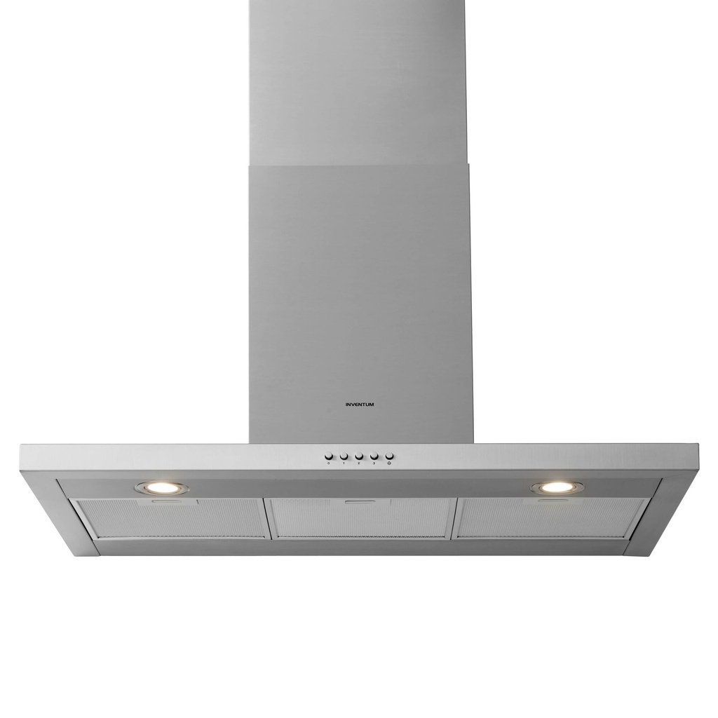 INVENTUM 90cm Wandschouw afzuigkap AKB9005RVS