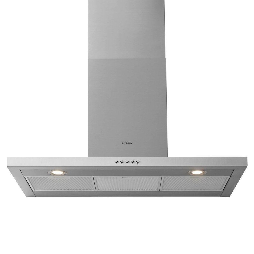 INVENTUM 90cm Wandschouw afzuigkap AKB9005RVS