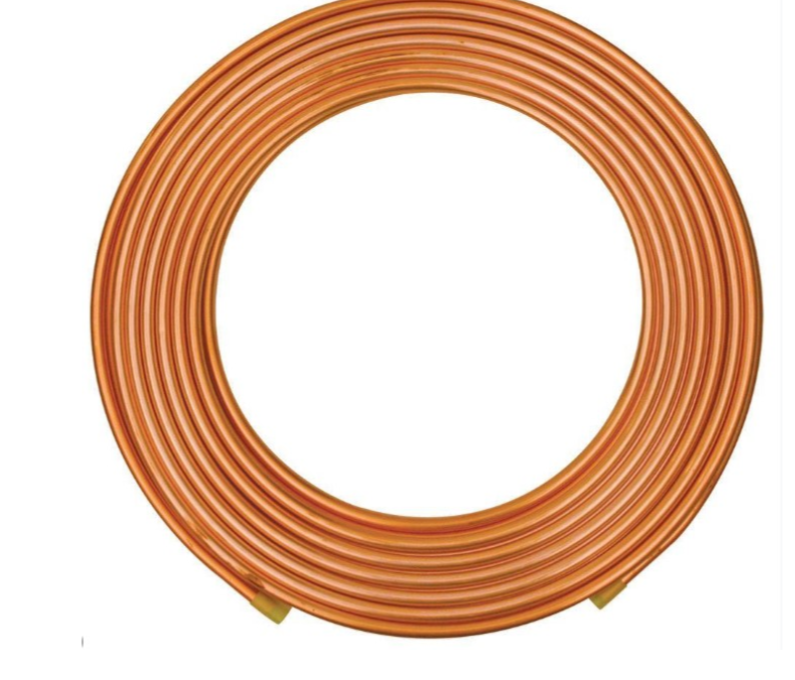 DELTA Tubo de cobre  1/2” x 100' Pieza de aire acondicionado (30mtr)