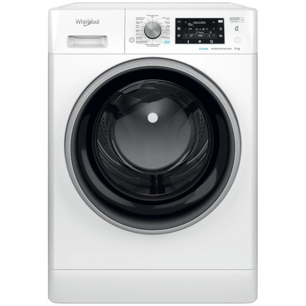 WHIRLPOOL Wasmachine 8kg FFD 8489E BSV BE