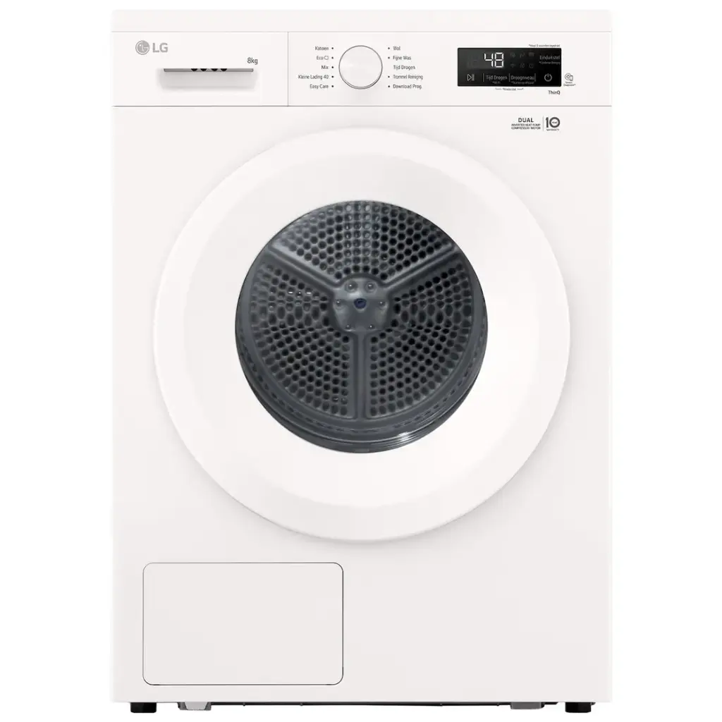 LG Warmtepompdroger 9 kg