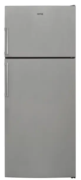 IGNIS NFT3801S Koel/vriescombinatie rvs