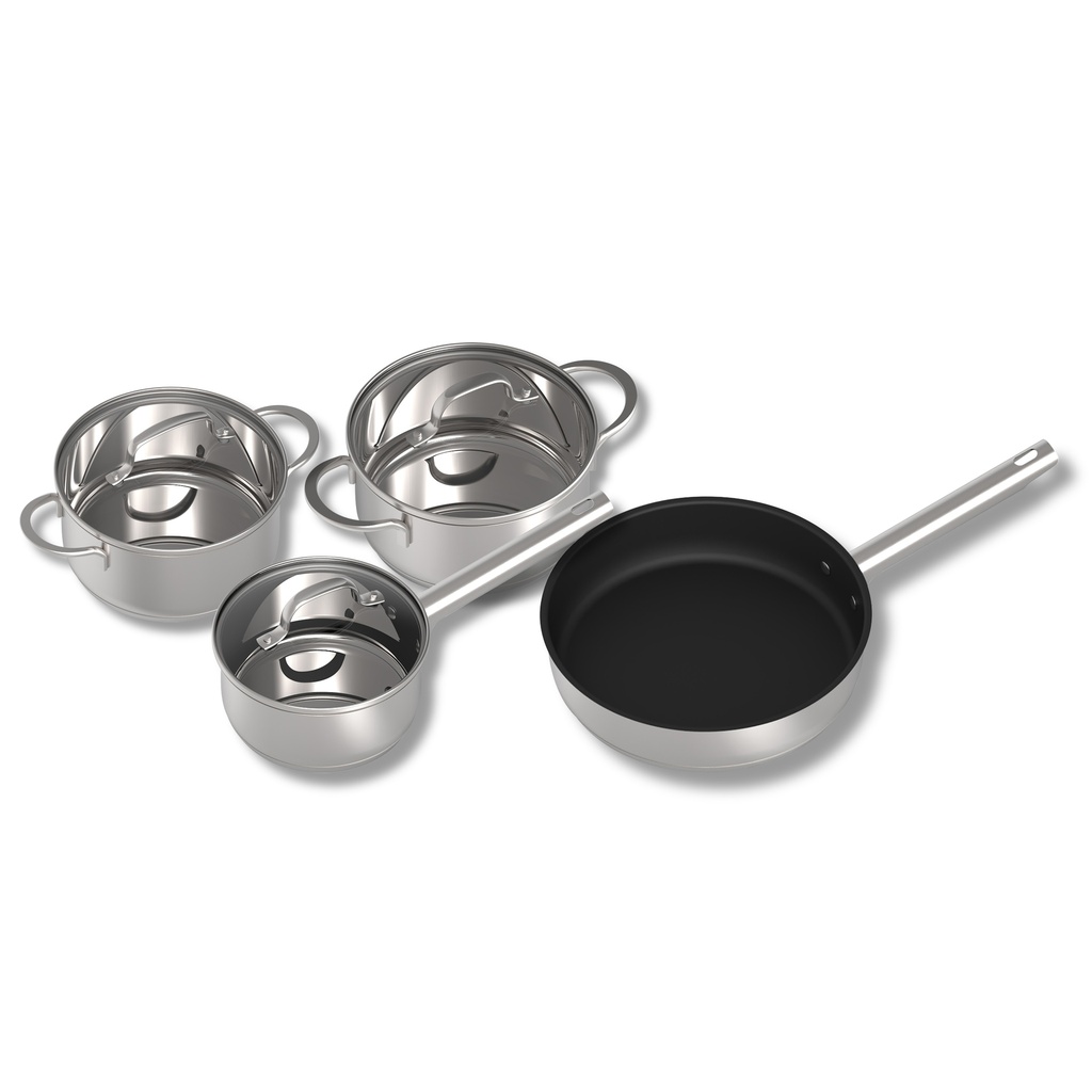 Inventum pannenset IPS437rvs