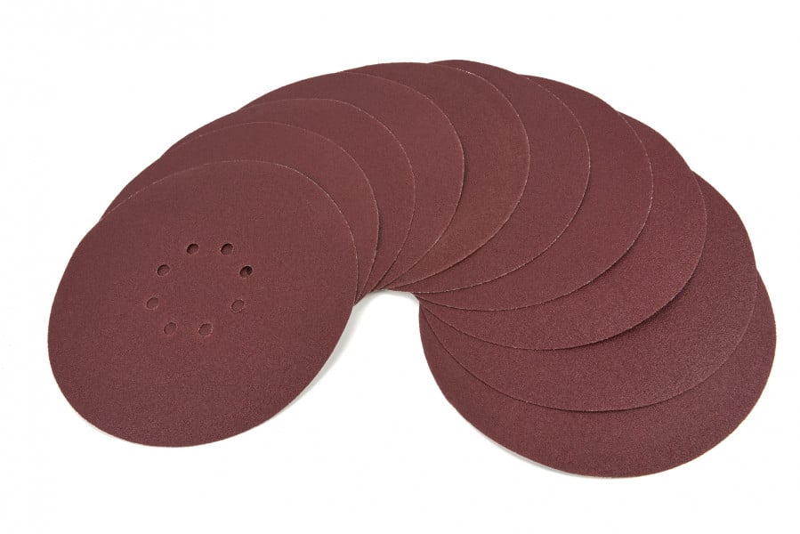 HYUNDAI 10-Piece K80 Sanding Disc Set 56491