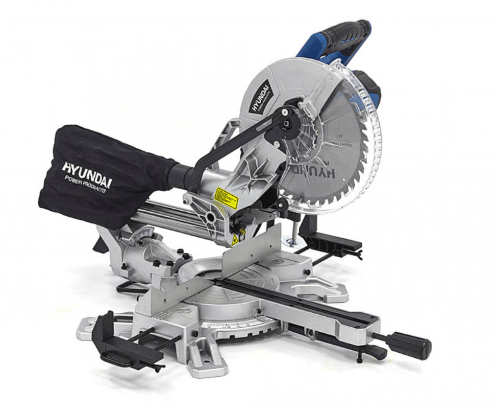 Hyundai 254 x 70 mm Radiaalzaag, Afkortzaag, Trekzaag met Laser