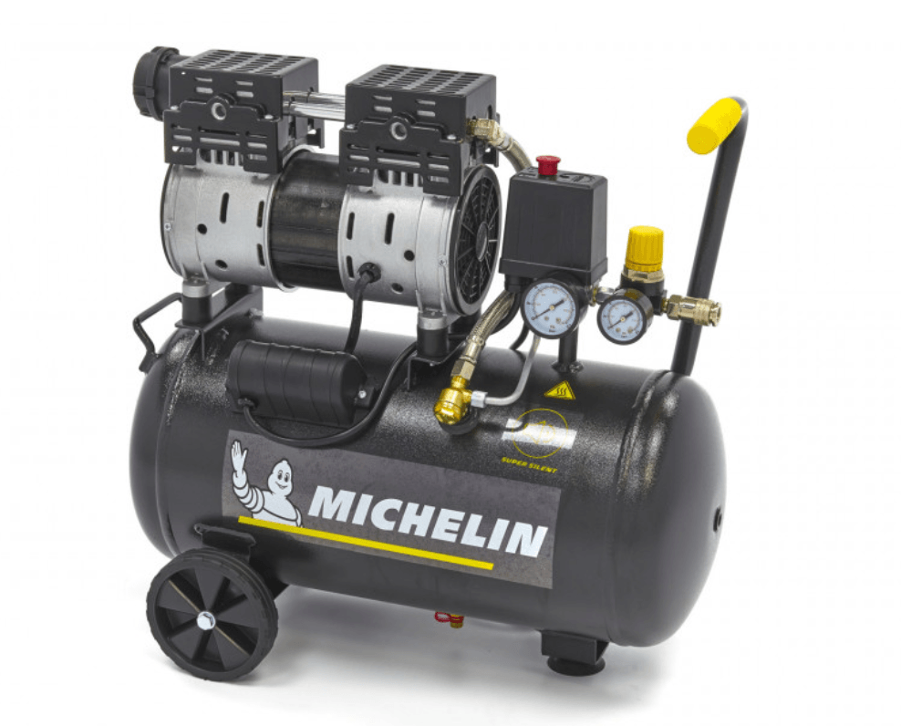 Michelin 24 Liter Professionele Low Noise Compressor