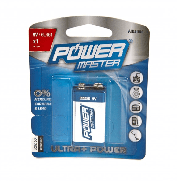 Silverline 9V Alkaline Batterij 6LR1