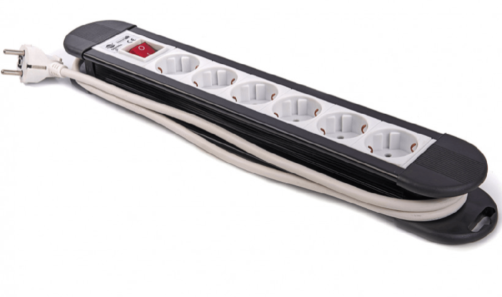 Stekkerdoos 6 Voudig 1,5 Meter Kabel, Met Schakelaar