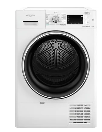WHIRLPOOL Warmtepompdroger 9kg FFT M22 9X3BX BE