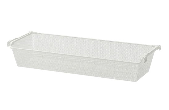 KOMPLEMENT Fine wire basket with pull-out rails 100x35 190.109.85